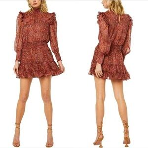 Misa Women's Gianna Dress Bohemian Paisley Size XS